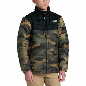 The North Face Boys Size Large 12 Reversible Camo Mount Chimborazo Fleece Jacket